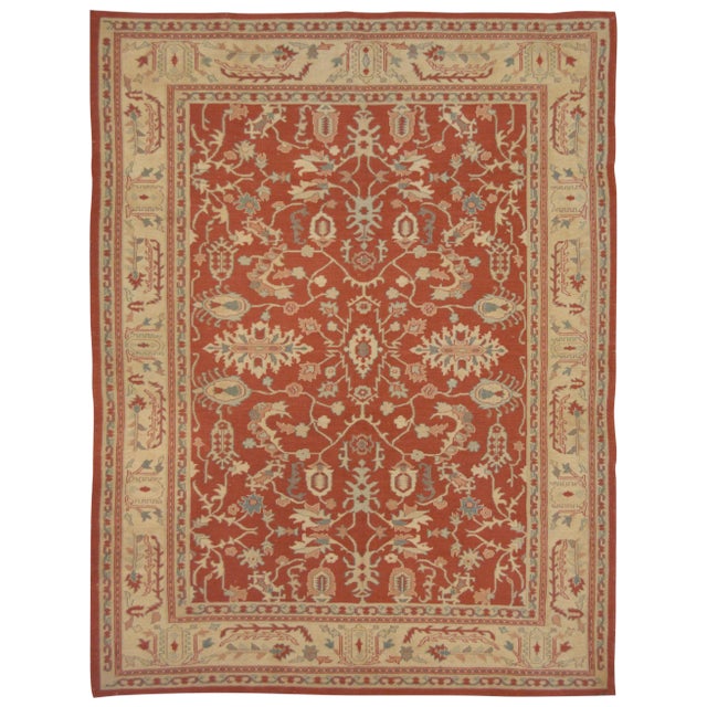 Mansour Fine Handmade Sumack Rug For Sale