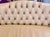 Animal Skin Century Furniture Butterscotch Leather Tufted Chesterfield Sofa For Sale - Image 7 of 7