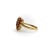Vintage 18k Gold Pave Garnet Heart Ring, Size 5.75 For Sale In Los Angeles - Image 6 of 8