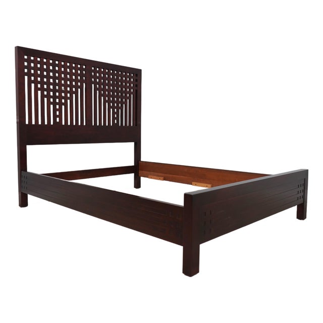 Stickley Cherry 21st C. Queen Size Bed For Sale