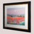Sunset Over Poppy Fields Landscape, 1950s, Pastel For Sale - Image 3 of 7