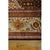 Textile 1940s Blue Navy Floral Diamond Medallion Antique Tabriz Knotted Wool Carpet Rug For Sale - Image 7 of 7