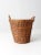 This beautiful wicker basket adds a touch of vintage charm to any room. With its short handles, it can easily be used as a...