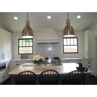 Rh Benson Pendant - Polished Nickel For Sale