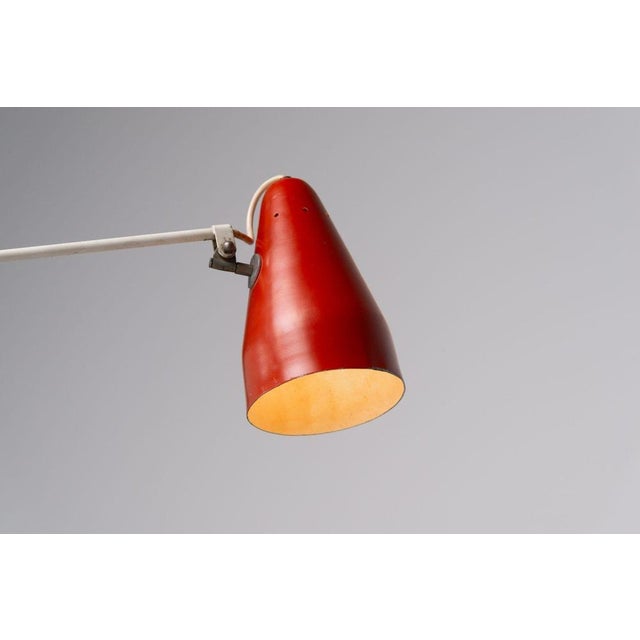 Model 6320 Floor Lamp by Wim Rietveld for Gispen, Netherlands, 1953 For Sale - Image 15 of 18