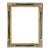 Vintage Baroque Revival Bronze & Black Wood Frame For Sale