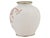 Metal Japanese Cloisonne Enamel Vase Ando School Pink White Minimalist For Sale - Image 7 of 7