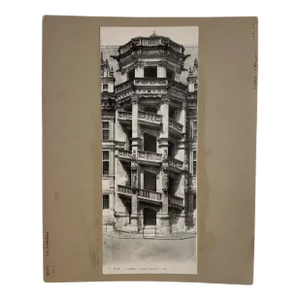 Antique French Blois Staircase Photograph