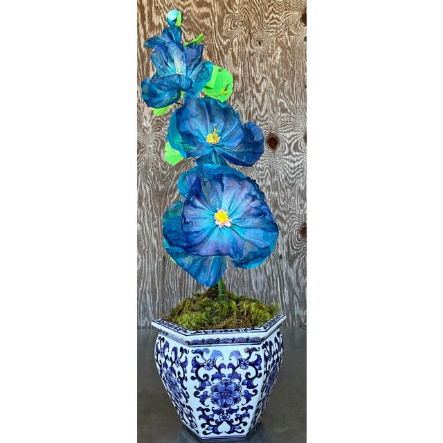 Contemporary Contemporary Hand-Rolled Paper Flowers For Sale - Image 3 of 11