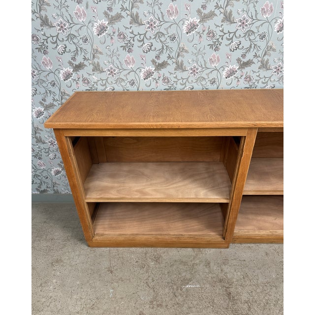 Vintage Oak Workshop Cabinet, 1950s For Sale - Image 8 of 12