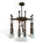 Striking chandelier from covetable Apparatus Studio. From the Talisman line, this custom piece consists of eight finely...