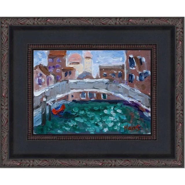 Venice, Contemporary Italian Cityscape Oil Painting For Sale In Reno/Lake Tahoe - Image 6 of 10