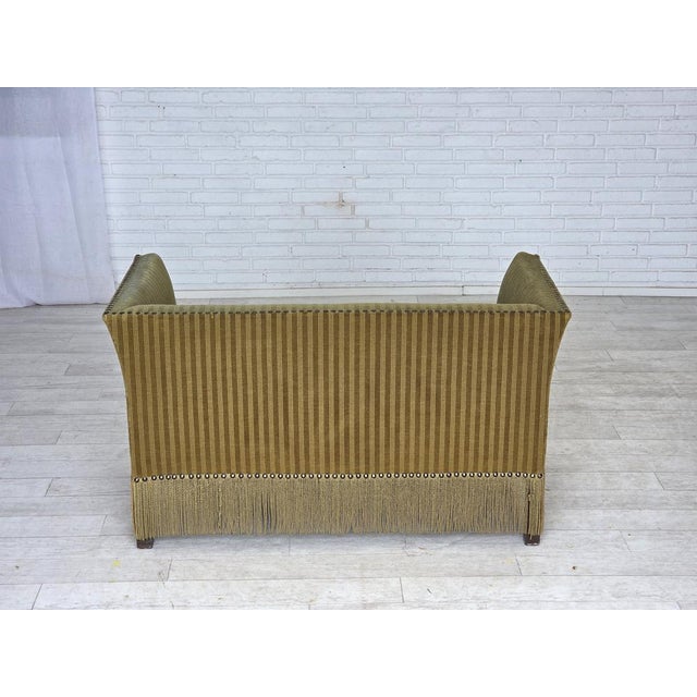 Danish 2-Seater Sofa in Green Velour, 1970s For Sale - Image 16 of 18