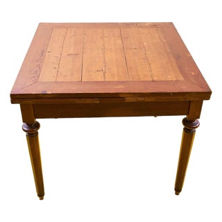 Vintage Italian Wooden Table For Sale