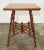 English Antique Ornate Oak Wood Stick and Ball Table For Sale - Image 3 of 8