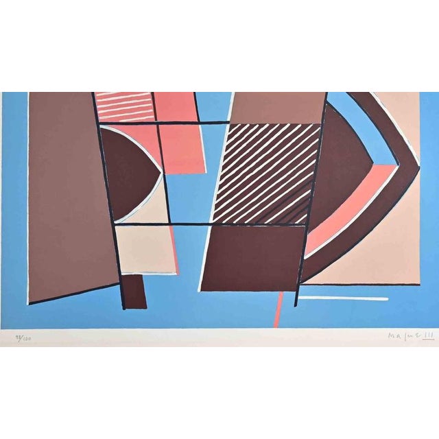 Lithograph on paper made in 1958/59. Hand signed and numbered in pencil. Edition of 100. Published by L'Oeuvre Gravé,...