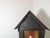 Blue Maison De Cluny, Devotional Shrine Grand Tour Madonna of the Olives, 19th Century, Ceramic, Cow Leather & Walnut For Sale - Image 8 of 14