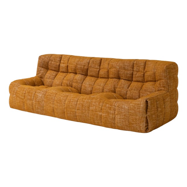 Kashima 3-Seater Sofa by Michel Ducaroy for Ligne Roset, France, 1970s For Sale