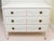 Adorable Julia Gray Hand-Painted Bench Made Dresser Chest For Sale - Image 9 of 9