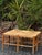 1950s Vintage Pair of Handwoven Rush Seat Benches in Solid Oak – French Country Style For Sale - Image 5 of 9
