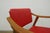 Red Vintage Sibley, Lindsay & Curr Co. Maple Armchairs - Set of 2 For Sale - Image 8 of 17