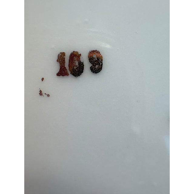 Victorian Antique Rosenthal Bavaria Cabinet Plate, Hand Painted Pears, Gilt Scroll Rim, C. 1900 German Porcelain For Sale - Image 3 of 6