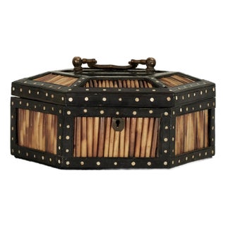 Antique Anglo Indian Quill Box For Sale