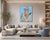 Contemporary Hummingbird and Flowers, Painting by Carlos Gamez De Francisco For Sale - Image 3 of 3