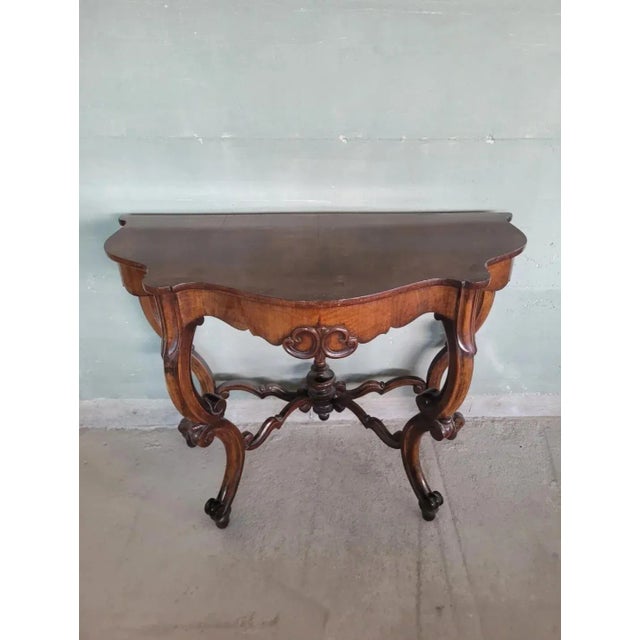 Louis Philippe Console Table For Sale - Image 3 of 11