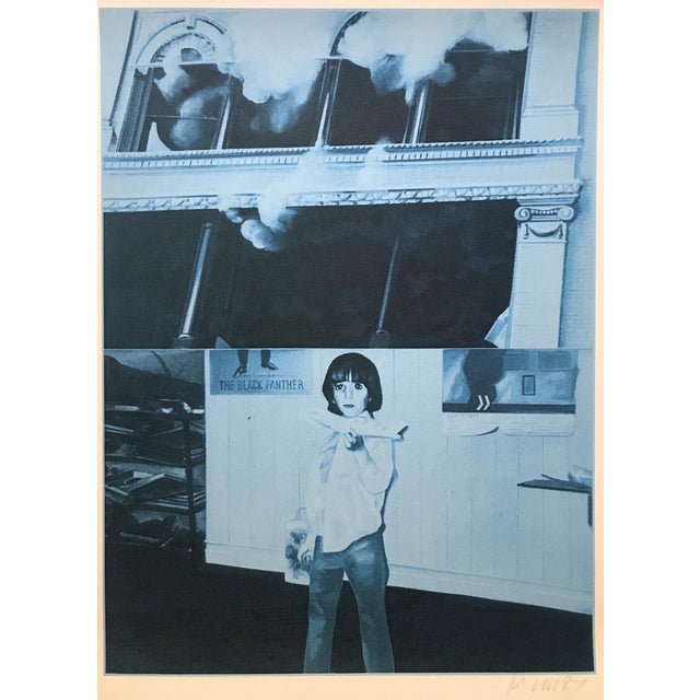 Mid-Century Modern Jacques Monory, Usa Enfance, 1976, Serigraph For Sale - Image 3 of 3