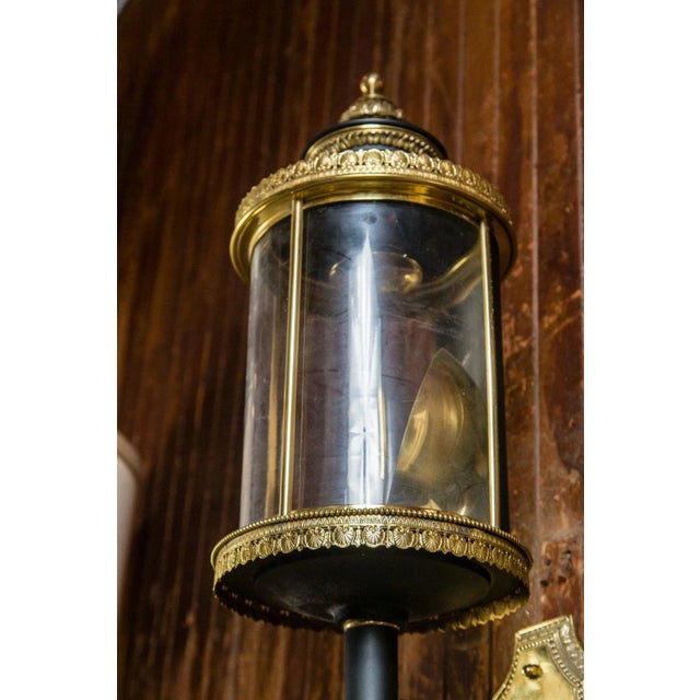 Single Large French Wall Lantern or Sconce For Sale In New York - Image 6 of 11