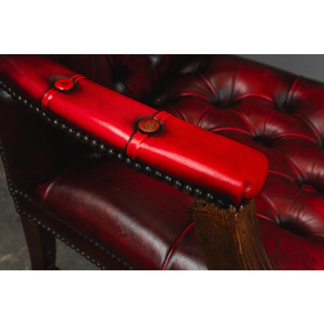 English Style Armchair in Beech For Sale - Image 18 of 18