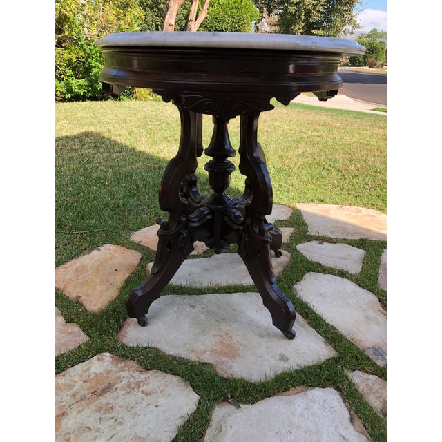Early 20th Century English Style Side Table For Sale - Image 4 of 7