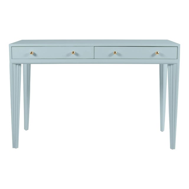 David Francis Furniture for Chairish Sedona Desk, Smoke For Sale