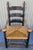 1960s 1960s Ladder Back Arm Chair & Foot Stool Set For Sale - Image 5 of 12