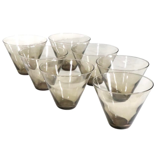 Kaj Franck Set of Seven Mid Century Glasses Made in Scandinavia C 1950/60's For Sale - Image 4 of 13