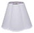 Jamie Young Scalloped Lamp Shade in White Linen, Large For Sale
