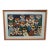 Jovan Obican "Group of Men" c.1965 Folk Art Painting For Sale