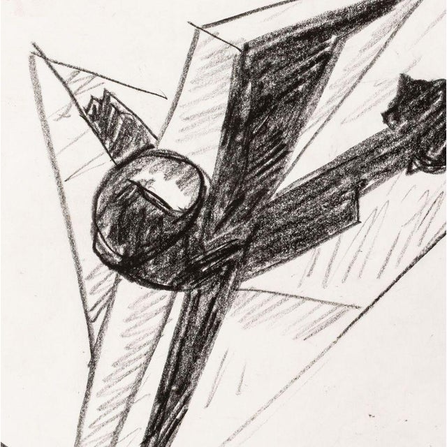 Contemporary Seymour Lipton Sculpture Study Sketch, 1979 For Sale - Image 3 of 5