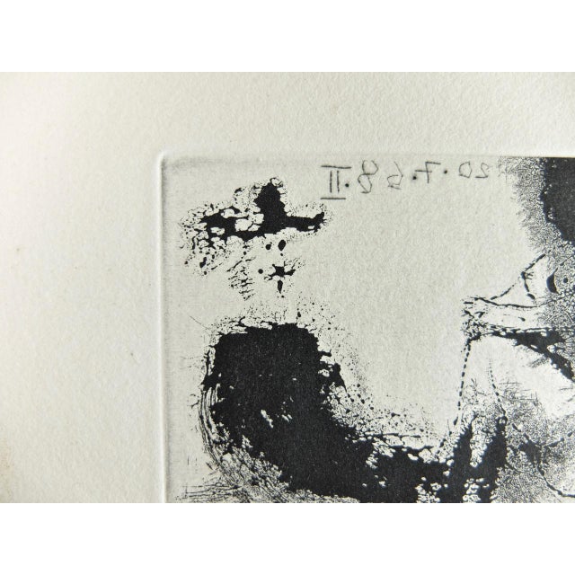 Paper Pablo Picasso, Original Composition from La Celestine, 1971, Etching For Sale - Image 7 of 7