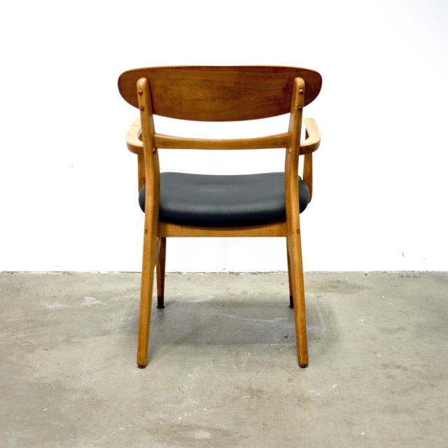 Lane “Acclaim” Walnut & Ash Armchair For Sale - Image 11 of 14
