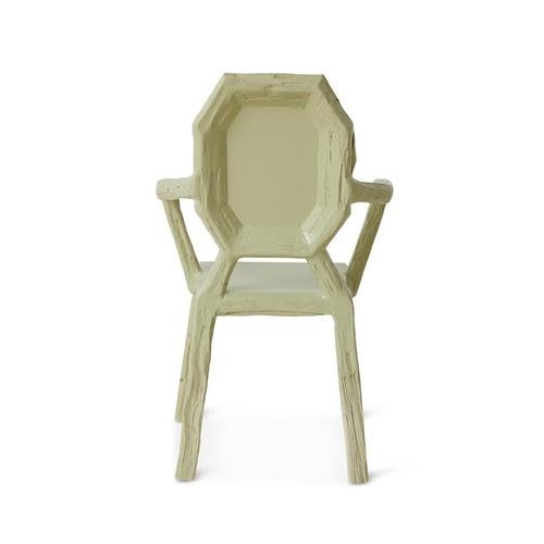Wood Seafoam Medallion Chair by Teun Zwets for HKLiving For Sale - Image 7 of 7