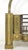 Traditional Antique 19th Century Brass & Iron Coal Fireplace Insert For Sale - Image 3 of 9