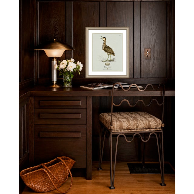 Not Yet Made - Made To Order William Lewin 1789 Waterbirds Fine Art Gallery Board Print - The Bittern For Sale - Image 5 of 9