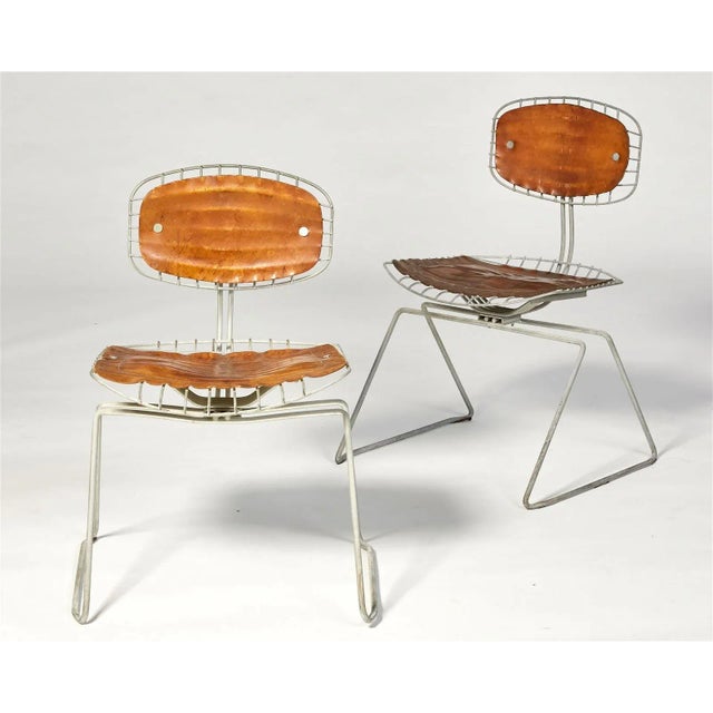 1970s 1970s Set of 4 Beaubourg Chairs For Sale - Image 5 of 10