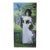 Large Hand-Painted Portrait Painting of Lady With Dove in Pastoral Landscape For Sale