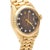 Art Deco Vintage Rolex 6917 Datejust Presidential 26mm Brown Diamond Dial Gold Watch For Sale - Image 3 of 17