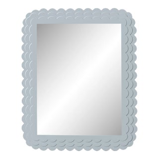 Fleur Home Carnival Krewe Rectangle Mirror in Parma Gray, 36x48 For Sale