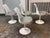 Mid-Century Modern Eero Saarinen for Knoll Tulip Armless Swivel Chairs, Set of Four For Sale - Image 3 of 12