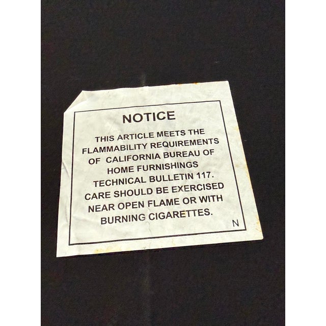 Contemporary Leather Sectional + Left Chaise, Dark Brown For Sale - Image 12 of 12